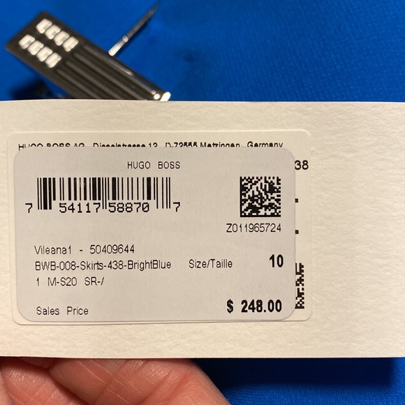 Hugo Boss Skirt Size 10 - Picture 2 of 2